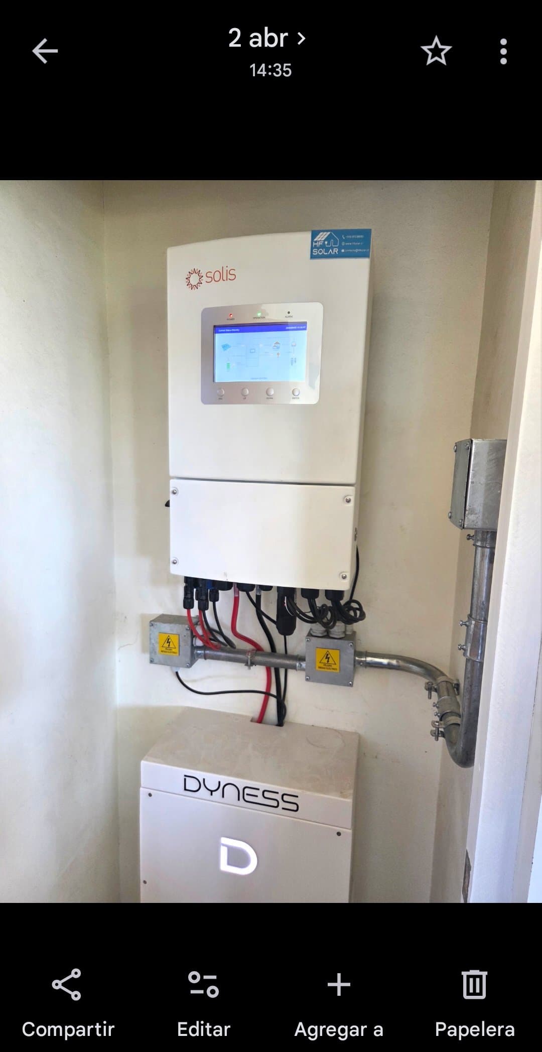 Sistema offgrid solis